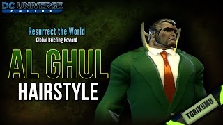 DCUO Al Ghul Hairstyle Resurrect The World Briefing Reward and Location Guide [upl. by Kendyl]