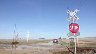 Deshler Ohio railroad crossings [upl. by Etat]