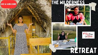 A Day In The Wilderness Retreat Resort at Gandipet  Forest theme  Jungle resort  Hyderabad  Vlog [upl. by Ddat]