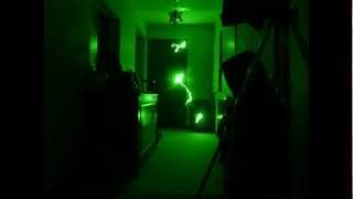 100mW Green Laser VS 1mW Green Lasers WATCH IN 1080P [upl. by Campball]