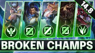 LOW and HIGH ELO PICKS In 148 for Every Role  Broken Champions to MAIN  LoL Guide Patch 148 [upl. by Aeli658]