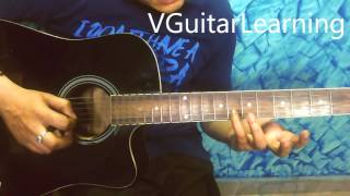 Vande Mataram Guitar Lead Lesson  VGuitarLearning  Easy Tutorial Part 1 [upl. by Yelroc672]