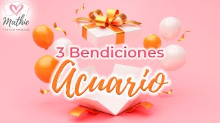 ACUARIO🎁Concedido TODO LO QUE QUERÍAS🎁3 Bendiciones acuario Predicciones 2024 Tarot Guia Angelical [upl. by Airlee]