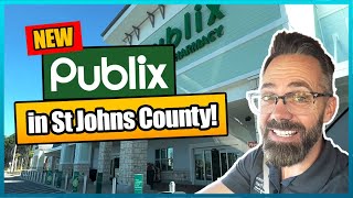 New Publix location in St Johns County FL  St Johns County Retail Stores [upl. by Papageno]