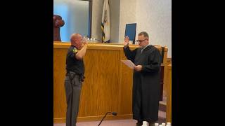 Jess McMullen sworn in as Chief Deputy of Fayette County Sheriff’s Department [upl. by Asiralc254]