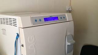 Melag Autoclave Vacuklave 24 B Germany How to reset maintenance Cycle Maintenance Error [upl. by Uhsoj55]