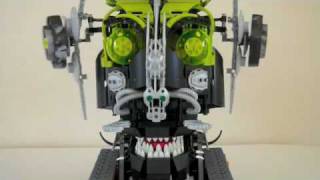 LEGO Mindstorms NXT BIONICLE ROBOT HEAD [upl. by Corette339]