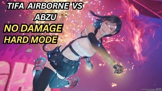 FFVII Rebirth Tifa Solo Vs Abzu No Damage Hard Mode No Limit [upl. by Lorolla512]