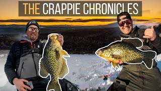 EPIC Maine Sunset Feeding FRENZY  The Crappie Chronicles S3E12 [upl. by Xxam]