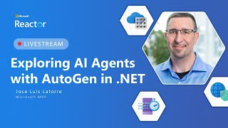 Exploring AI Agents with AutoGen in NET [upl. by Humbert]