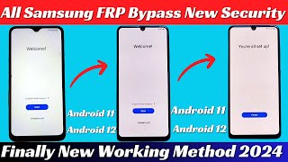 All Samsung FRP Bypass 2024Samsung Google Lock Remove Android 11121314 New Method No 0 [upl. by Ailaro]