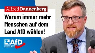 Warum immer mehr Menschen auf dem Land AfD wählen – Alfred Dannenberg AfD [upl. by End715]