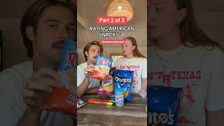 Aussies try USA snacks part 2 usafood americanfood americansnacks snackhaul doritos cheetos [upl. by Nalat]