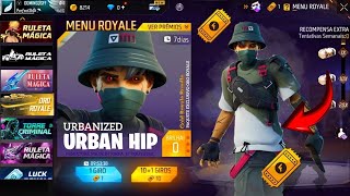 INCRIVEL OURO ROYALE DO SERVIDOR AVANÃ‡ADO DO FREE FIRE O QUE VAI CHEGAR [upl. by Merp]