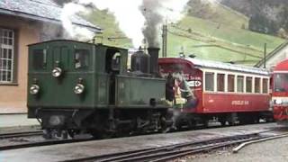 Swiss Narrow Gauge Steam Train Appenzeller Bahn [upl. by Rhyner]