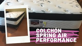 ❤️COLCHÓN SPRING AIR ORTOPÉDICO ✅ SISTEMA PERFORMANCE [upl. by Ueihtam]