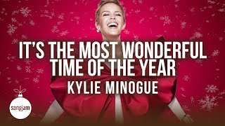 Kylie Minogue  Its The Most Wonderful Time Of The Year Official Karaoke Instrumental  SongJam [upl. by Rosemaria106]