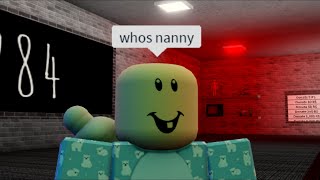 Nanny Experience  Roblox  Funny Moments [upl. by Anua]