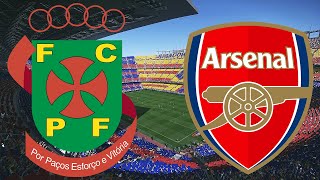 FC PAÇOS DE FERREIRA VS ARSENAL  AMIGÁVEL  ESPECIAL PORTUGAL PES2010 ‹ PauloOo › [upl. by Venetia]