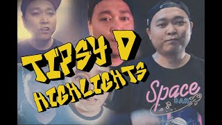 TIPSY D Highlights All Battles [upl. by Iaj]