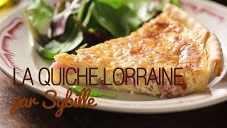 Quiche lorraine ultra moelleuse  Recette facile [upl. by Aicats942]