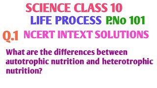 What are the differences between autotrophic nutrition and heterotrophic nutrition [upl. by Doownel]