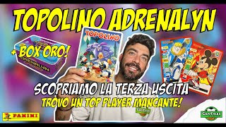 TERZA USCITA TOPOLINO ADRENALYN XL 202425 LA TIN BOX ORO CON CAMARDA E UNA TOP PLAYER NEL FINALE [upl. by Aihset]