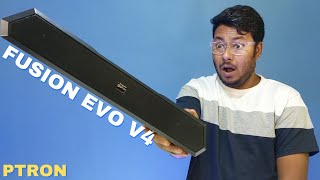 Ptron Fusion Evo V4  Bluetooth Soundbar Uboxing amp Review  Best Bluetooth Soundbar Under 1000 [upl. by Allix381]