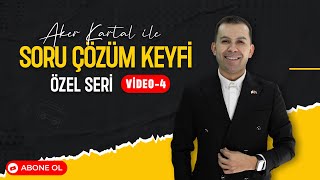 Aker Kartal ile Keyifli Soru Çözüm  4 Sözcükte Yapı akerkartal [upl. by Yenitirb]