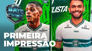 Vini Paulista e Rodrigo Gelado novos reforços do Coritiba falam pela primeira vez à torcida [upl. by Yelak]