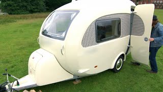 This Tiny Camper Fits a FullSize Shower INSIDE [upl. by Delores918]