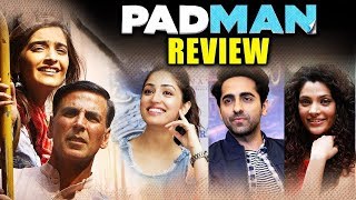 PADMAN Movie Review By Bollywood Celebs  SUPERHIT Movie Of 2018 [upl. by Tabbatha802]