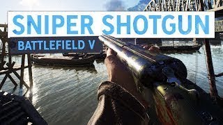 BATTLEFIELD 5 BETAS DOUBLE BARREL SHOTGUN IS RIDICULOUS [upl. by Acinoreb962]