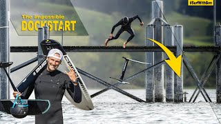 Foilsurfing Extreme Chasing the Impossible Dockstart [upl. by Oznole]