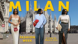 Our first time in Milan for fashion week 2023  Noorie Ana [upl. by Aihsar]