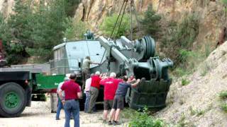 Seilbagger in Dossenheim abladen 2 [upl. by Otsedom481]