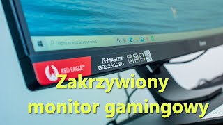 iiyama GMaster GB3266QSU Red Eagle  zakrzywiony monitor gamingowy [upl. by Oisacin]