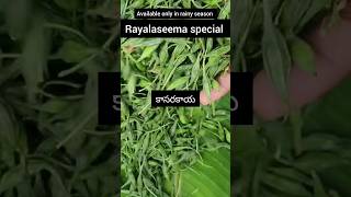 rayalaseema kasarakayaytshortsmonsoonseasonviral [upl. by Zitvaa]