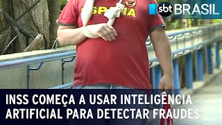 INSS começa a usar inteligência artificial para detectar fraudes  SBT Brasil 150124 [upl. by Nonna]