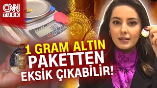 1 Gram Altın Alanlar Dikkat Hassas Jelatinli Paketlerin Görüntüsü Gündemde Haber [upl. by Orelia421]