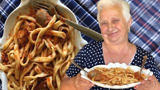 Pasta Grannies enjoys Filomenas sfusellati handrolled maccheroni [upl. by Eupheemia682]