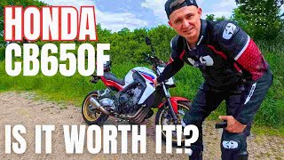 HONDA CB650F Is It Worth It [upl. by Esertap]