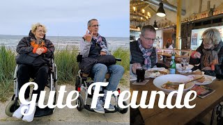 Monika trifft ihren Rehafreund in Scharbeutz an der Ostsee 🌊 ♿ rollstuhlerlebnisreisen [upl. by Meisel]