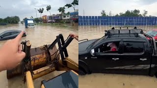 Info terkini banjir di Shah Alam [upl. by Roque906]