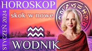 WODNIK horoskop na styczen2024 Skok w nowe [upl. by Zavala]