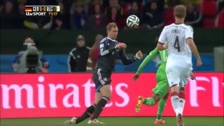 Manuel Neuer  Best Saves World Cup 2014 [upl. by Sucramad376]