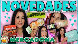 🔥NOVEDADES MERCADONA🔥TERMINADOS DICIEMBRENOVIEMBREDISFRUTABOX🩵NOVIEMBRE [upl. by Yesnek817]