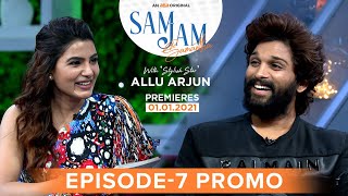 Sam Jam Allu Arjun Promo  Allu Arvind  Samantha Akkineni  An aha Original  Premieres January 1 [upl. by Bel]