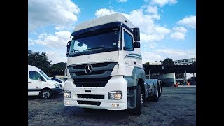 NOVO AXOR 2544 6x2 2018 MercedesBenz CabineTeto Alto l Apresentação [upl. by Descombes]