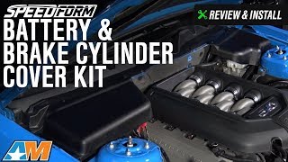 20052014 Mustang SpeedForm Battery amp Brake Cylinder Cover Kit Review amp Install [upl. by Thoma]